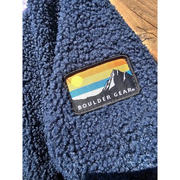 Boulder Gear Youth Girls Autumn Fleece Jacket Medium Blue Purple Zip MSRP $75 - Picture 3 of 7